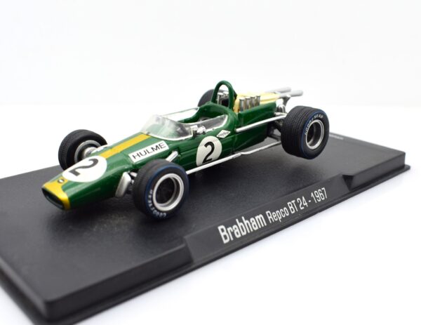 Modellini auto Formula 1 gp BRABHAM REPCO BT 24 scala 1:43 collezione diecast