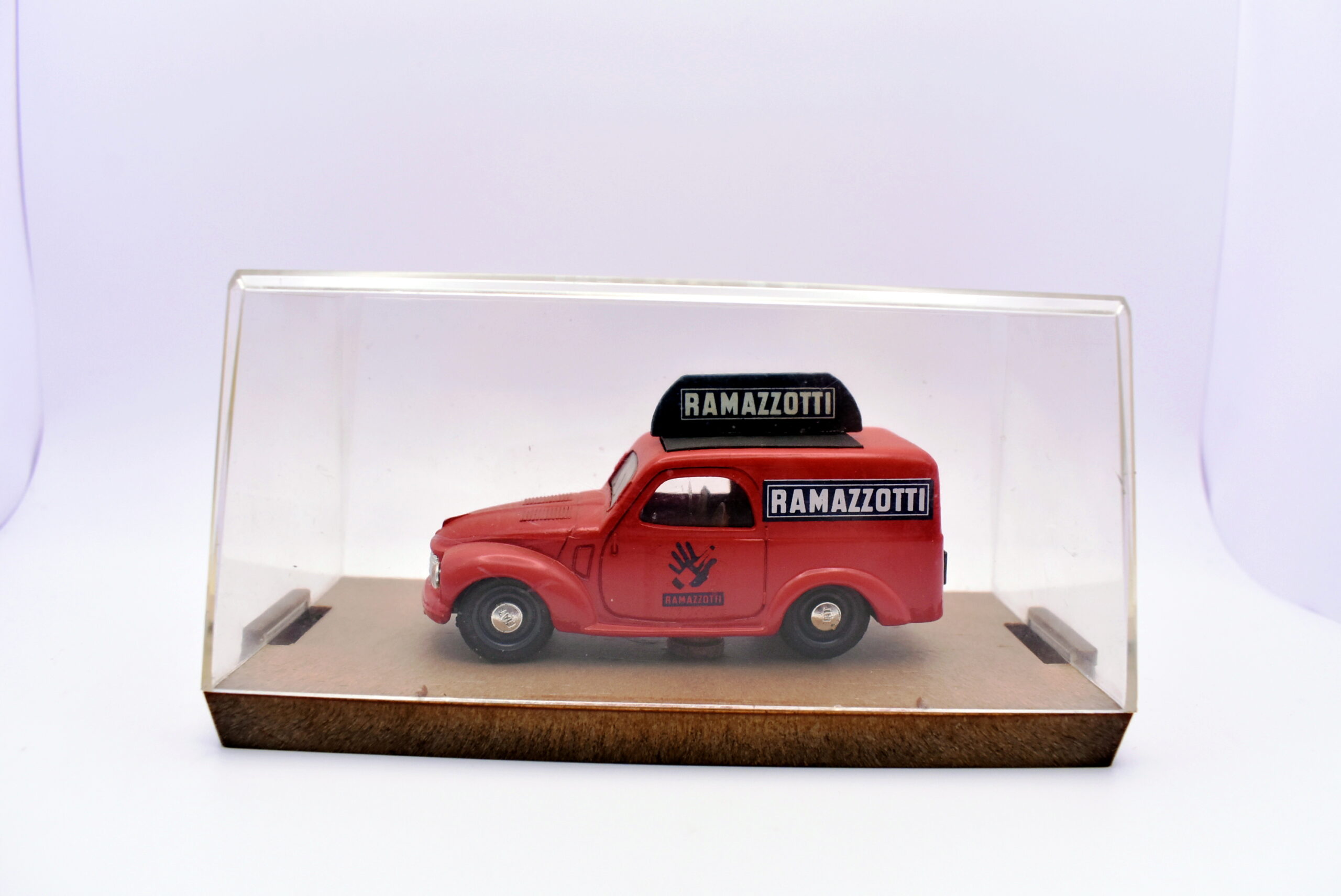 modellini furgone FIAT 500 C RAMAZZOTTI veicoli pubblicitari d'epoca scala 1:43 brumm - Image 2