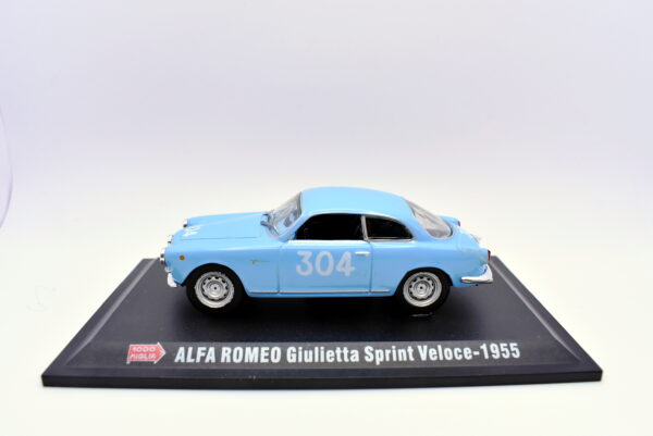 Modellini auto 1000 MIGLIA scala 1:43 ALFA ROMEO GIULIETTA SPRINT VELOCE diecast collezione ixo - Image 2