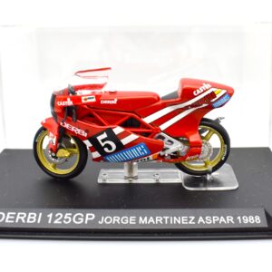modellini moto scala 1:24 DERBI 125GP diecast collezione edicola de agostini