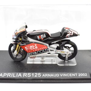 modellini moto scala 1:24 APRILIA RS125 diecast collezione edicola de agostini