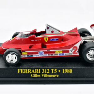 Modellini Ferrari f1 scala 1:43 formula 1 auto da collezione 312 T5 Villeneuve