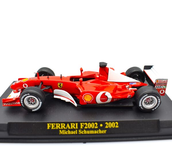 Modellino auto Ferrari F1 F2002 2002 scala 1:43 Formula 1 Schumacher ixo