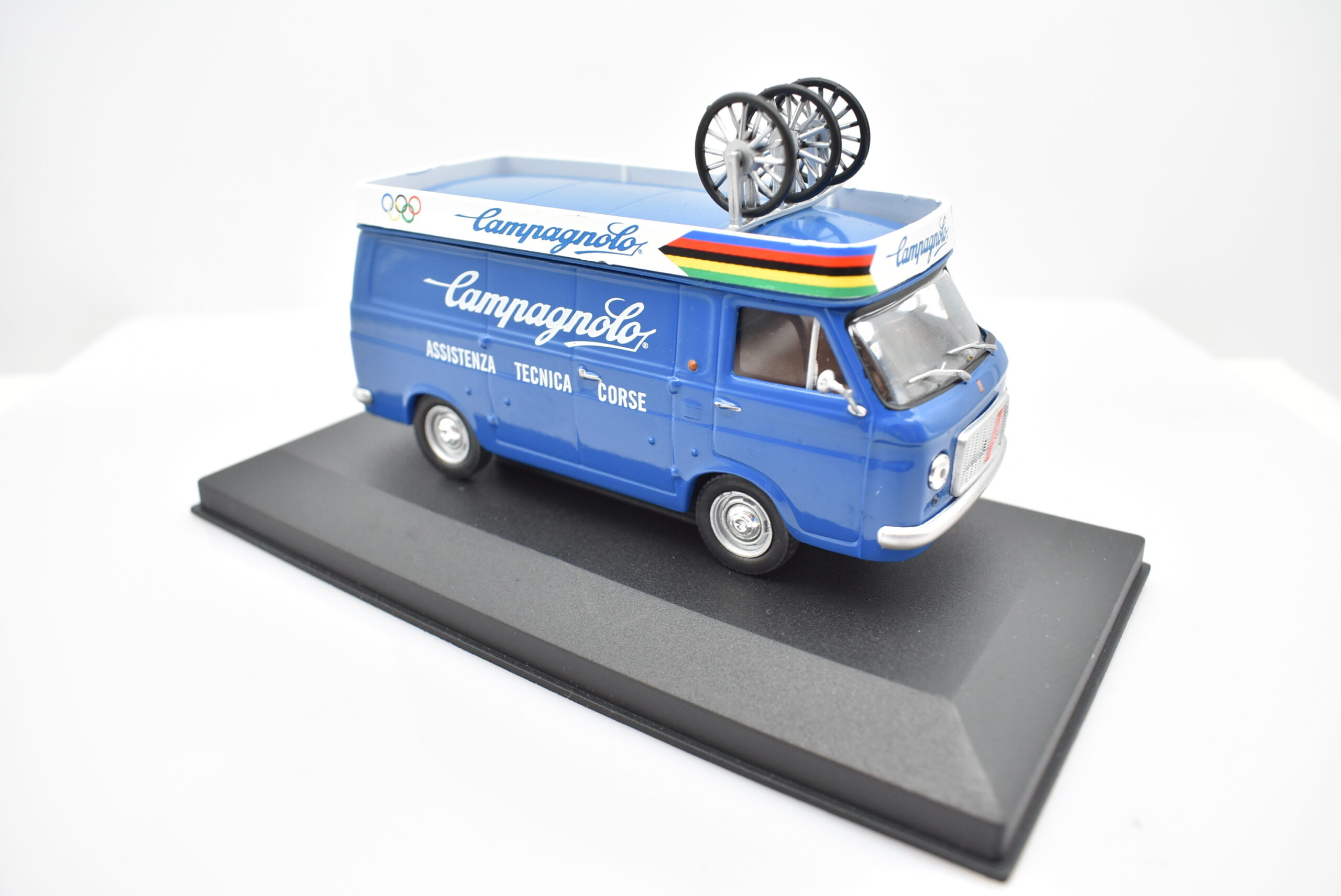 modellini furgone FIAT 238 CAMPAGNOLO veicoli pubblicitari d'epoca scala 1:43 da collezione - Image 5