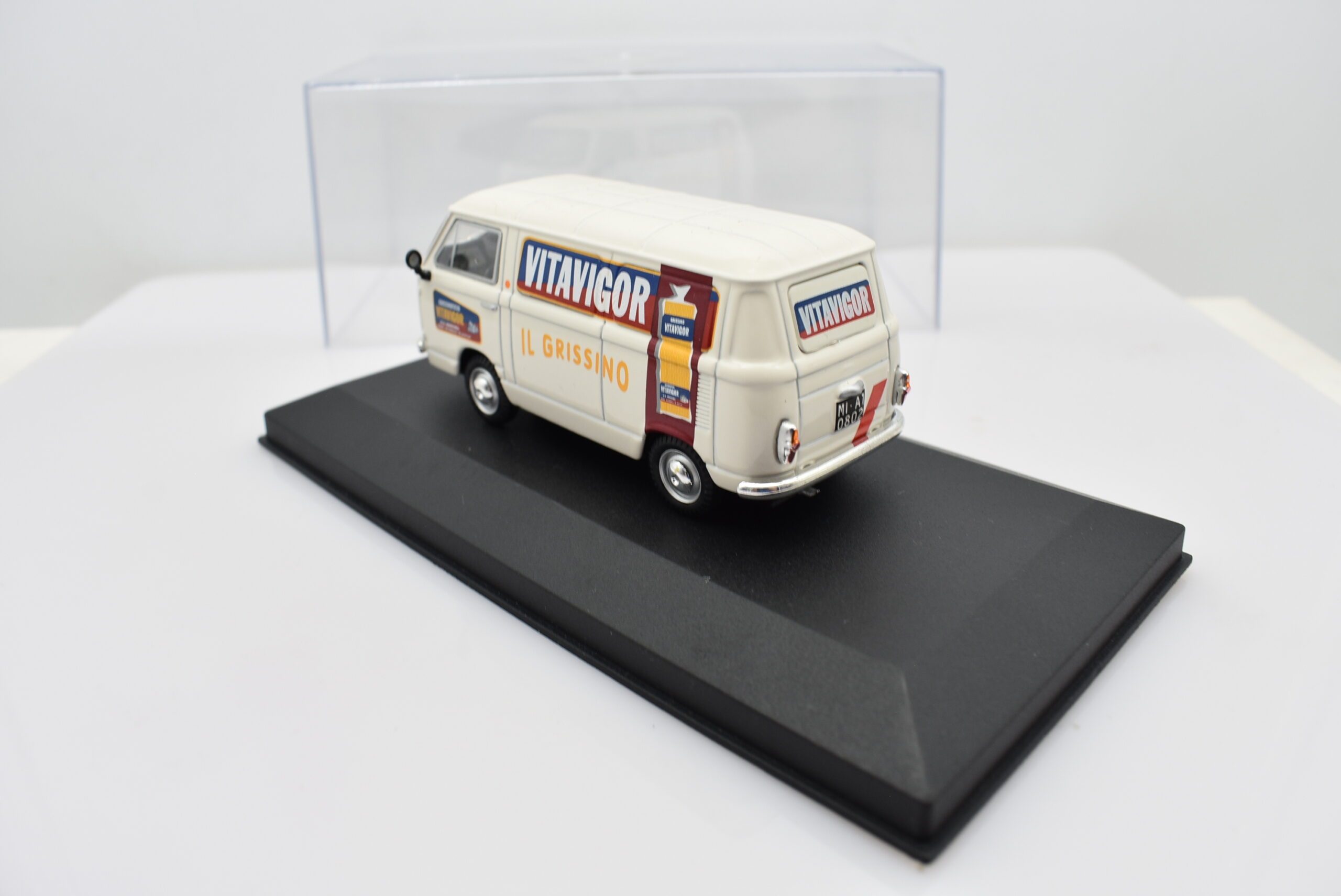 modellini furgone FIAT 850 T VITAVIGOR veicoli pubblicitari d'epoca scala 1:43 collezione - Image 4