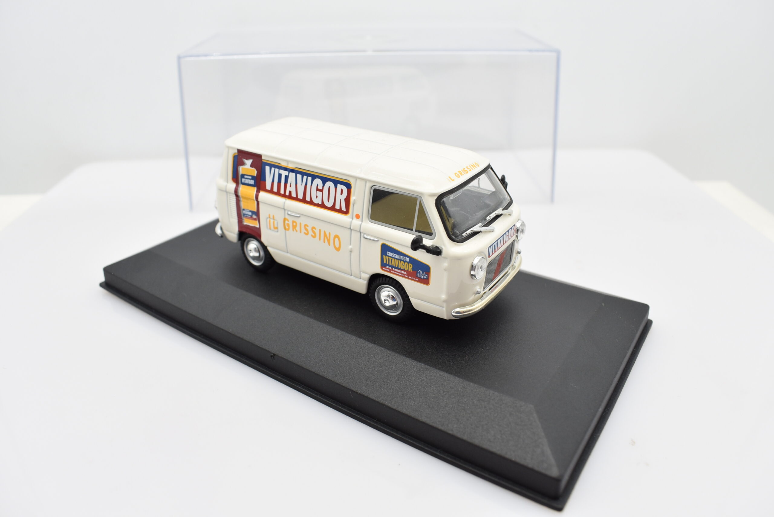 modellini furgone FIAT 850 T VITAVIGOR veicoli pubblicitari d'epoca scala 1:43 collezione - Image 5
