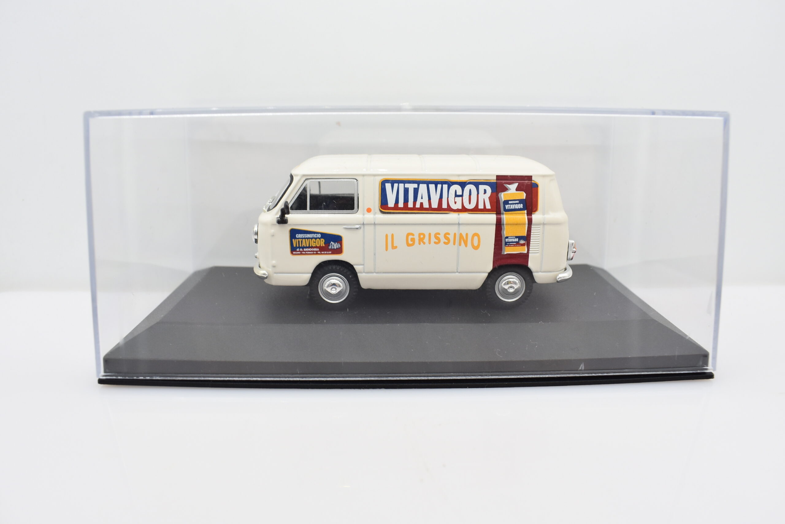 modellini furgone FIAT 850 T VITAVIGOR veicoli pubblicitari d'epoca scala 1:43 collezione - Image 7