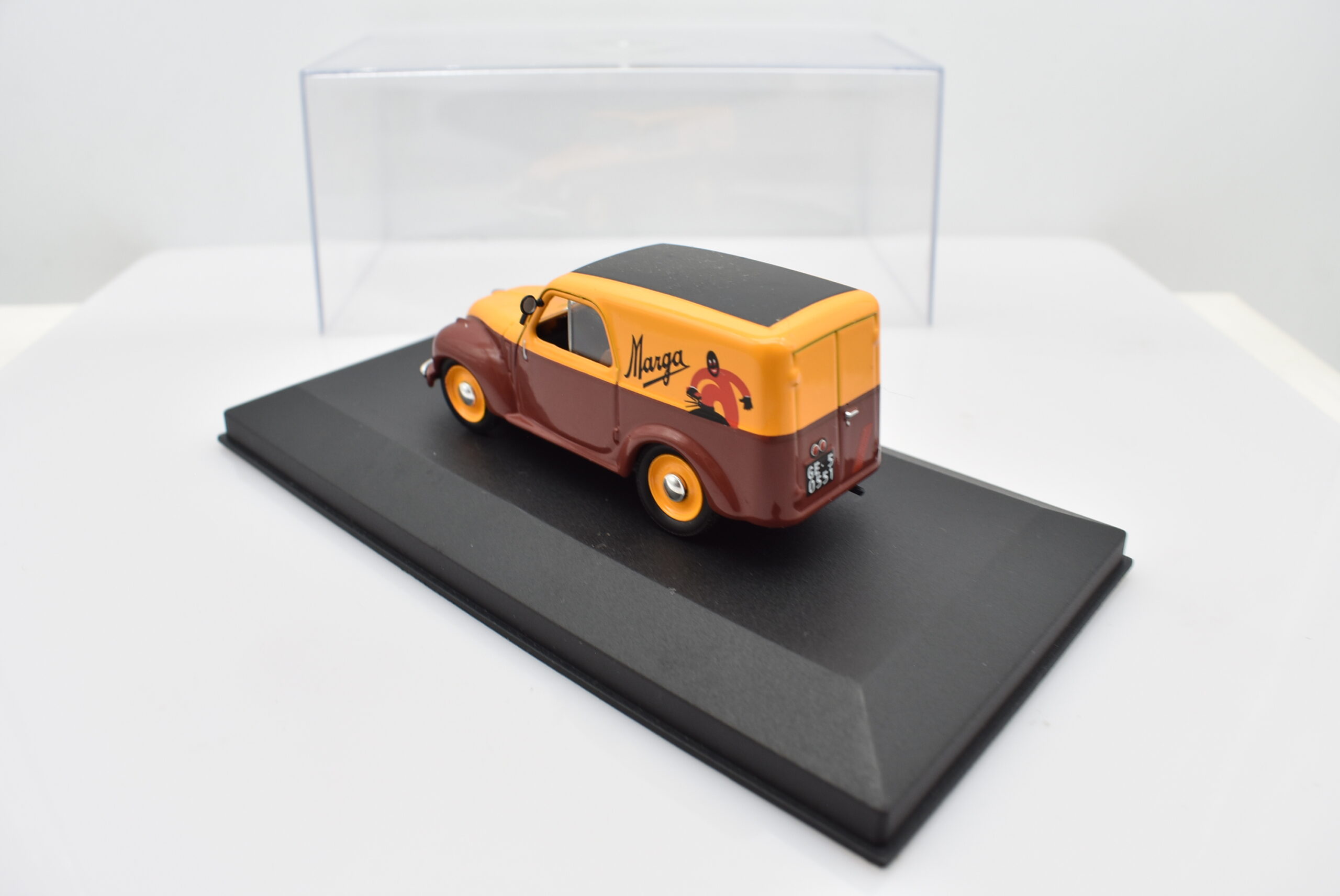 modellini furgone FIAT 500 C MARGA veicoli pubblicitari d'epoca scala 1:43 collezione - Image 4