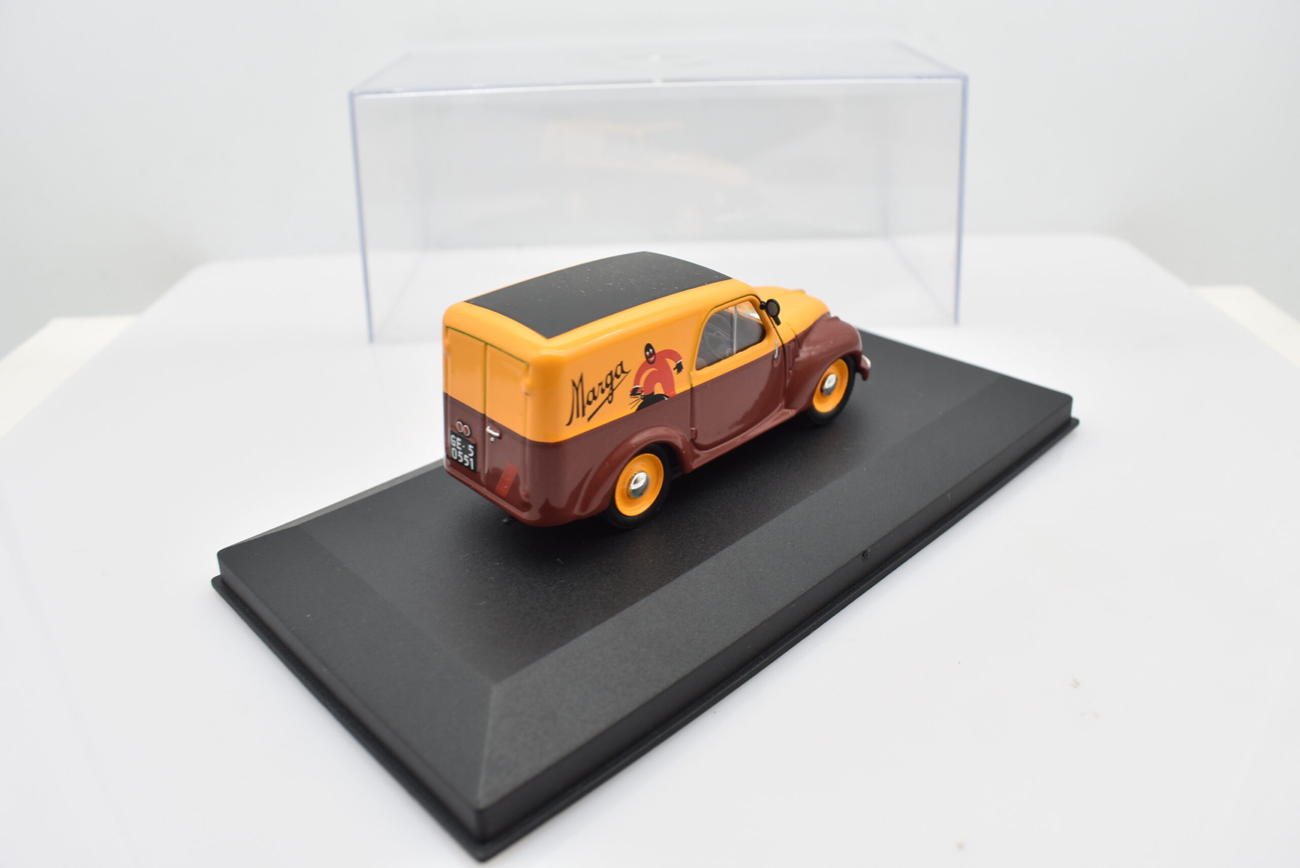 modellini furgone FIAT 500 C MARGA veicoli pubblicitari d'epoca scala 1:43 collezione - Image 6