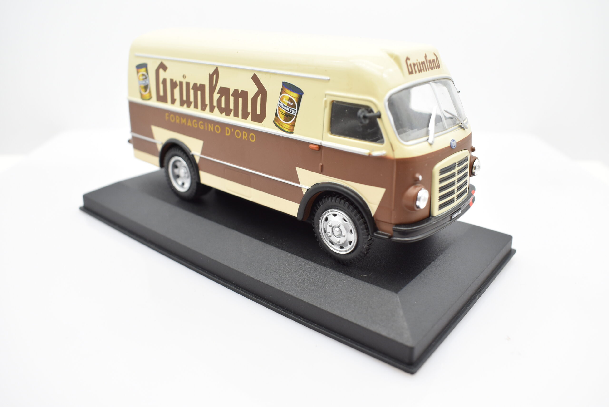modellini furgone OM LEONCINO GRUNLAND veicoli pubblicitari d'epoca scala 1:43 collezione - Image 5