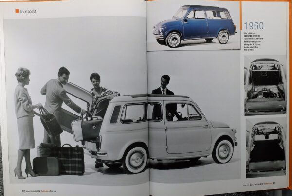 fascicolo Quattroruote Collection FIAT 500 modellino auto 1:24 libro book - Image 5