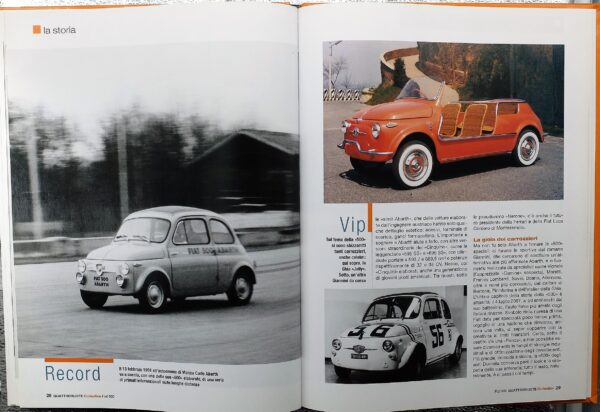 fascicolo Quattroruote Collection FIAT 500 modellino auto 1:24 libro book - Image 6