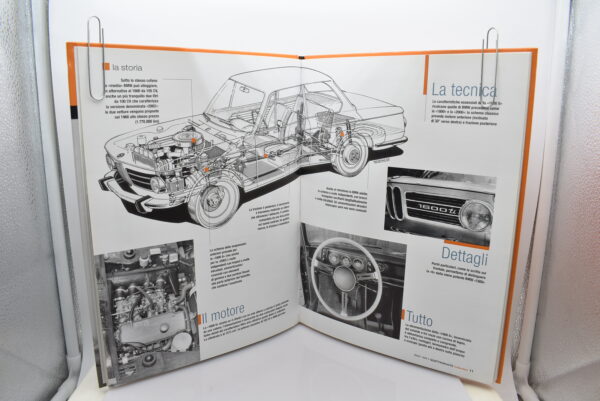 fascicolo Quattroruote Collection BMW 1600 TI modellino auto 1:24 libro book - Image 2