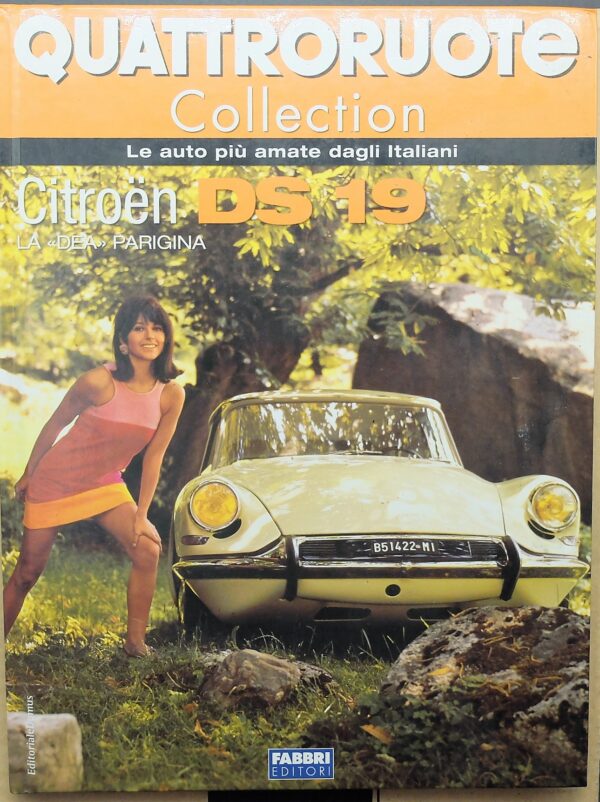 fascicolo Quattroruote Collection CITROEN DS 19 modellino auto 1:24 libro book