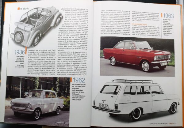 fascicolo Quattroruote Collection OPEL KADETT COUPE modellino auto 1:24 libro book - Image 2