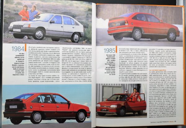 fascicolo Quattroruote Collection OPEL KADETT COUPE modellino auto 1:24 libro book - Image 4