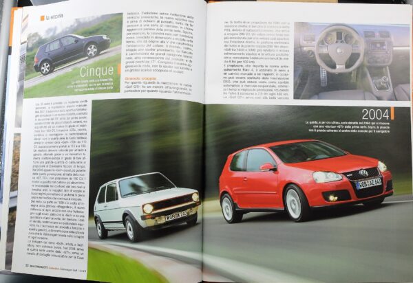 fascicolo Quattroruote Collection VW GOLF 1.6 GTI modellino auto 1:24 libro book - Image 5