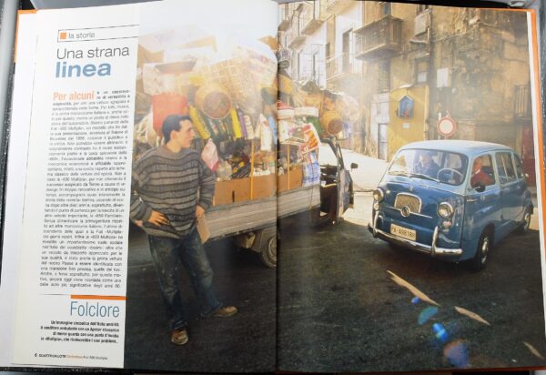 fascicolo Quattroruote Collection FIAT MULTIPLA modellino auto 1:24 libro book - Image 2