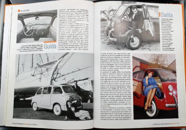 fascicolo Quattroruote Collection FIAT MULTIPLA modellino auto 1:24 libro book - Image 4
