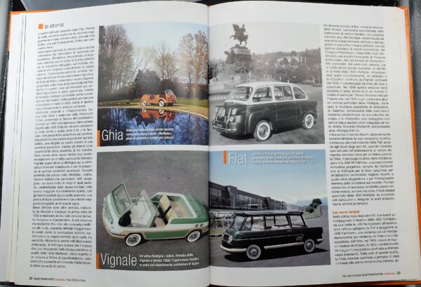 fascicolo Quattroruote Collection FIAT MULTIPLA modellino auto 1:24 libro book - Image 5
