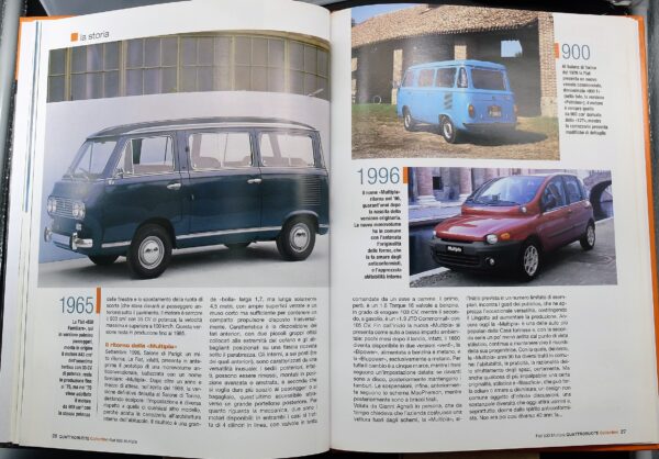 fascicolo Quattroruote Collection FIAT MULTIPLA modellino auto 1:24 libro book - Image 6