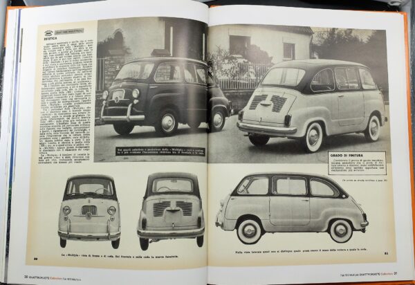 fascicolo Quattroruote Collection FIAT MULTIPLA modellino auto 1:24 libro book - Image 8