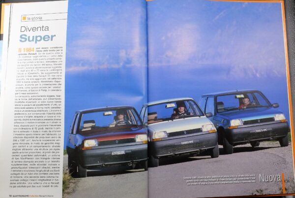 fascicolo Quattroruote Collection RENAULT 5 ALPINE modellino auto 1:24 libro book - Image 5