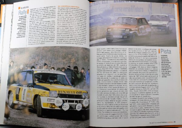 fascicolo Quattroruote Collection RENAULT 5 ALPINE modellino auto 1:24 libro book - Image 6