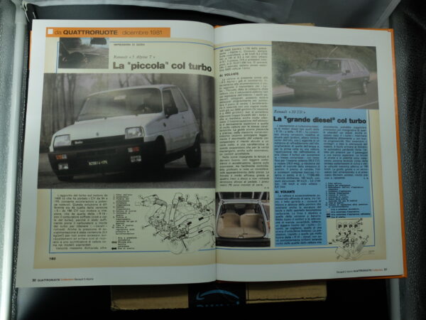 fascicolo Quattroruote Collection RENAULT 5 ALPINE modellino auto 1:24 libro book - Image 7