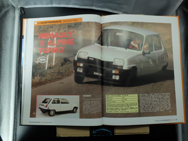 fascicolo Quattroruote Collection RENAULT 5 ALPINE modellino auto 1:24 libro book - Image 8