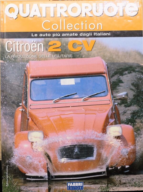 fascicolo Quattroruote Collection CITROEN 2 CV modellino auto 1:24 libro book