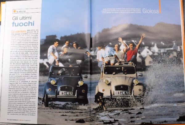 fascicolo Quattroruote Collection CITROEN 2 CV modellino auto 1:24 libro book - Image 4