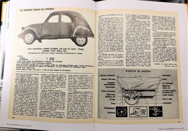 fascicolo Quattroruote Collection CITROEN 2 CV modellino auto 1:24 libro book - Image 7
