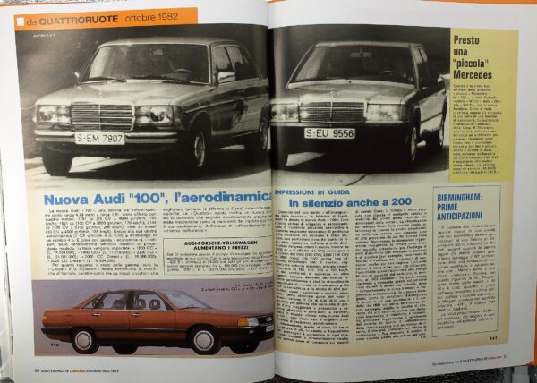 fascicolo Quattroruote Collection MERCEDES BENZ 190E modellino auto 1:24 libro book - Image 6