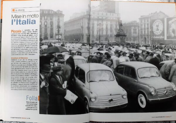 fascicolo Quattroruote Collection FIAT 600 modellino auto 1:24 libro book - Image 2