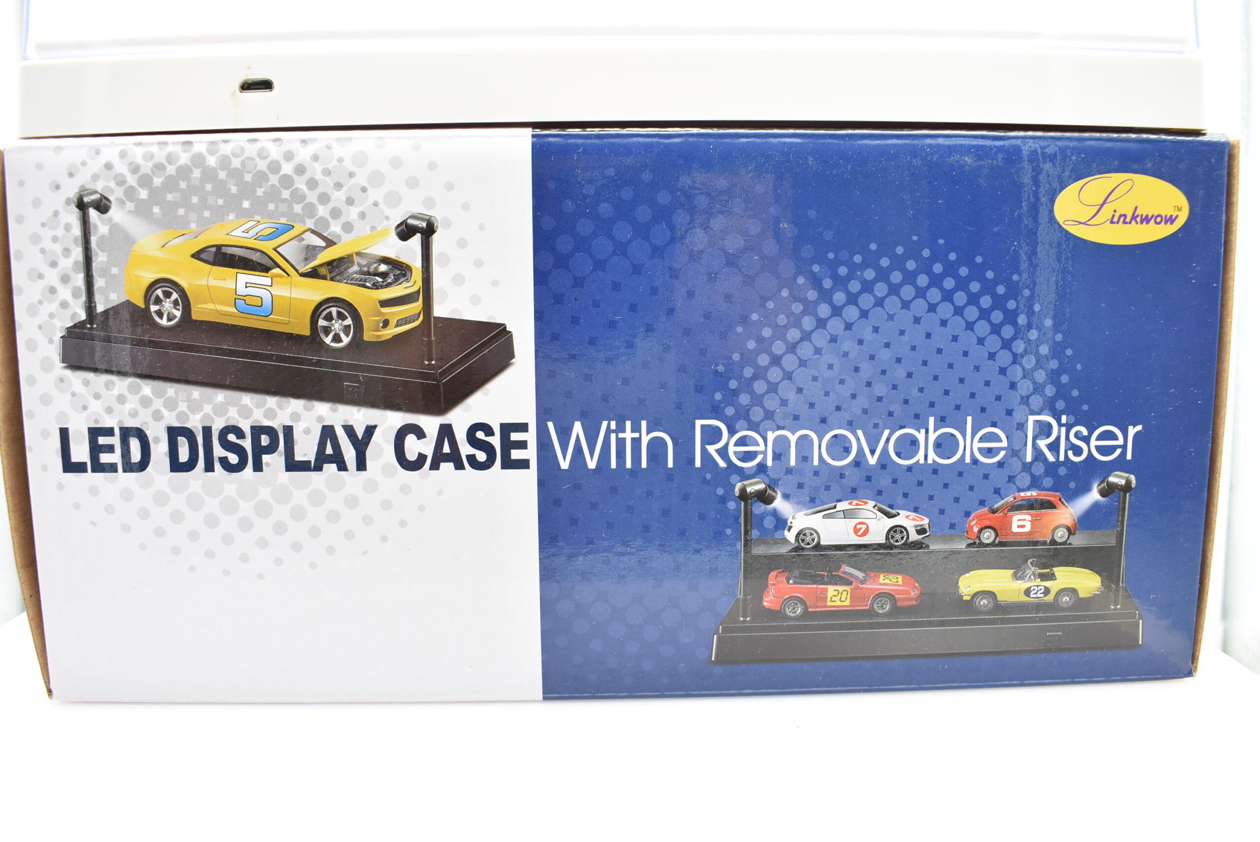 teca box vetrina con led espositore per modellini auto scala 1:24 1:43 showcase - Image 3