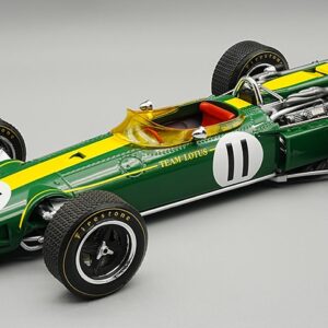 Modellino auto formula 1 F1 scala 1:18 Tecnomodel  LOTUS 43 WINNER BELGIAN GP 1966 PETER ARUNDELL modellismo statico collezione