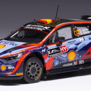 Modellino auto scala 1:43 Ixo HYUNDAI i20 ACROPOLIS RALLY 2022 SORDO CARRERA modellismo collezione