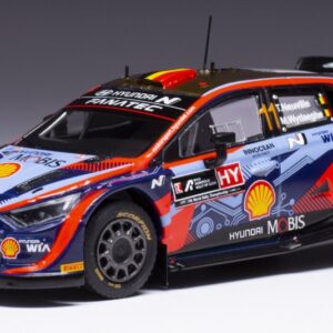 Modellino auto rally scala 1:43 Ixo Model  HYUNDAI i20 N WRC N.11 ACROPOLIS RALLY 2022 NEUVILLEWYDAEGHE modellismo collezione