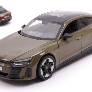 Modellino auto scala 1:24 AUDI e-TRON GT 2022 GREEN diecast modellismo statico