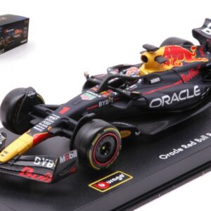 Modellino auto formula 1 F1 scala 1:43 Burago  RED BULL RB19 N.1 2023 MAX VERSTAPPEN SIGNATURE modellismo statico collezione