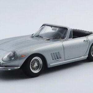 Modellino auto scala 1:43 Best FERRARI 275 GTB4 NART SPYDER 1967 GREY racing modellismo statico