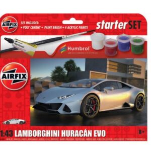 Modellino auto kit di montaggio da montare LAMBORGHINI HURACAN SMALL STARTER SET KIT