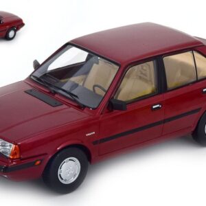 Modellino auto scala 1:18 Triple 9 VOLVO 360 1987 RED modellismo statico collezione