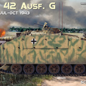Modellino carri armati TANK model kit di montaggio Miniart  STUH 42 AUSF.G MID PROD.(JUL-OCT 1943) KIT 1:35