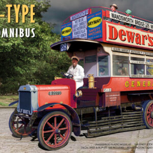 Modellino auto kit di montaggio model kit Miniart  LGOC B-TYPE LONDON OMNIBUS KIT 1:35