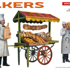 Modellino diorami kit di montaggio Miniart  BAKERS scala 1:35 modellismo