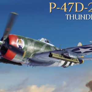 Modellino aerei da costruire combattimento model kit di montaggio Miniart  P-47D-25RE THUNDERBOLT KIT 1:35