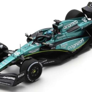 Modellino auto formula 1 F1 scala 1:43 Spark Model ASTON MARTIN AMR23 N.18 6th BAHRAIN GP 2023 LANCE STROLL modellismo statico collezione
