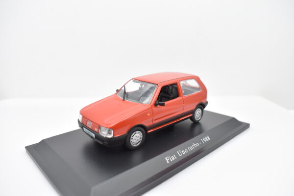 Modellino auto scala 1:43 FIAT UNO TURBO diecast collezione da edicola - Image 5